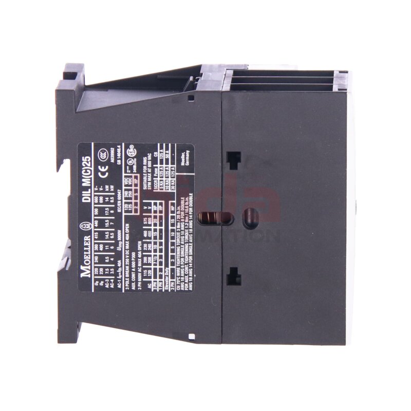 Moeller DIL MC 25-10 Leistungssch&uuml;tz / Power Contactor 250V 40A