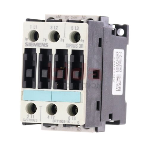 Siemens 3RT1025-1KB40 / 3RT1 025-1KB40 Leistungssch&uuml;tz Power Contactor  24V 17-30V