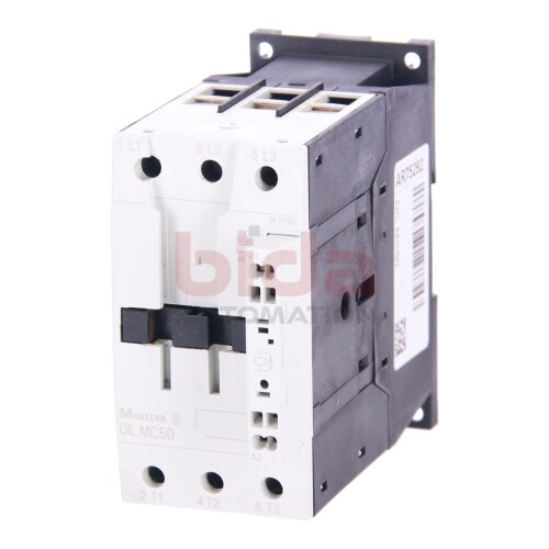 Moeller DIL MC50 Leistungssch&uuml;tz / Power Contactor 250V 80A