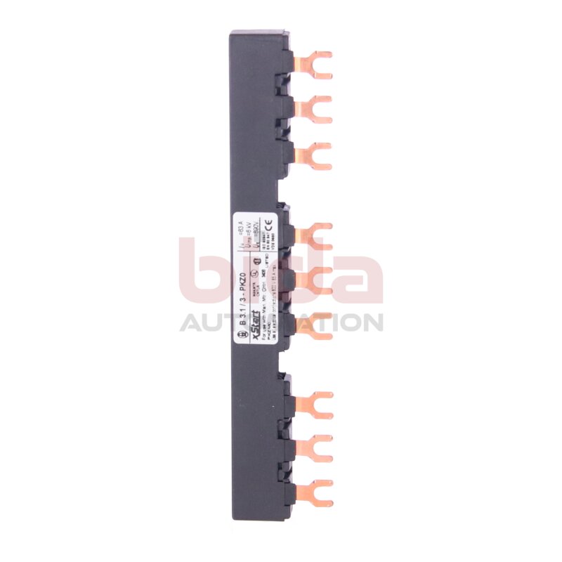 Moeller B 3.1 / 3-PKZ0 Drehstromschienenblock / Three-phase busbar block 63A 690V