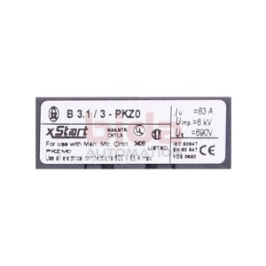 Moeller B 3.1 / 3-PKZ0 Drehstromschienenblock /...