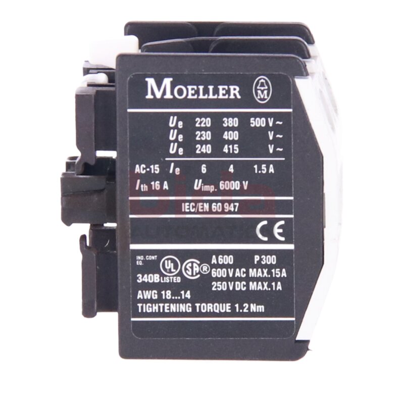 Moeller DIL M1 50-XHI11 Hilfsschalterbaustein / Auxiliary switch module