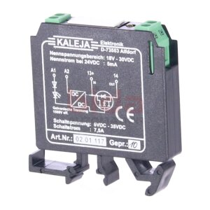 Kaleja Elektronik 02.01.117 Lastrelais 24 VDC 18V-30 VDC