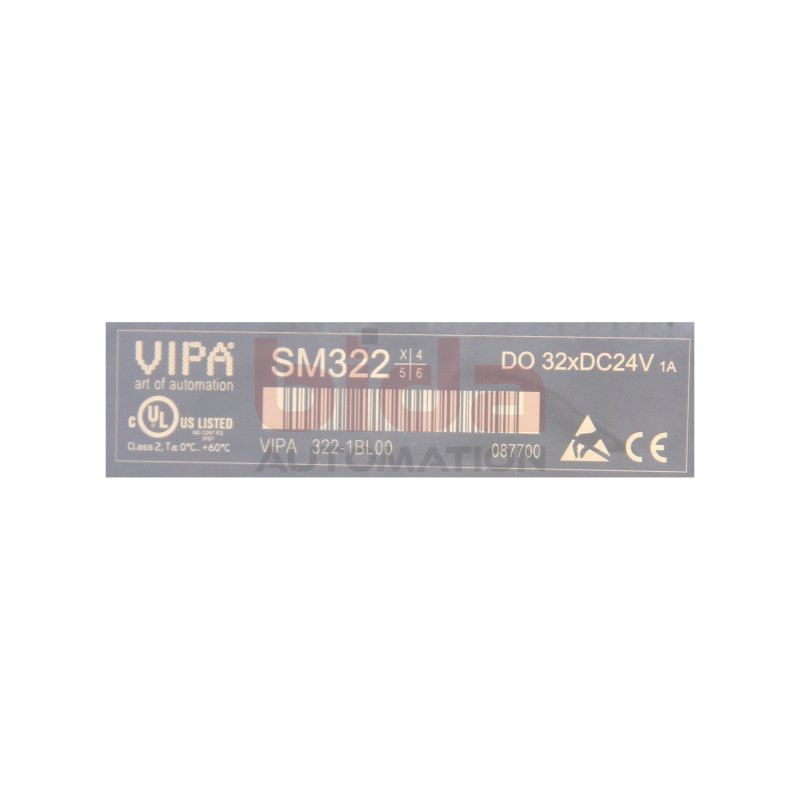 VIPA SM322 Digitaleingabebaugruppe / Digital input module 24VDC 1A