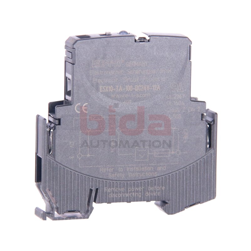 E-T-A ESX10-TA-100-DC24V-12A (6137) Sicherungsautomat / Automatic circuit breaker 24VDC 12A