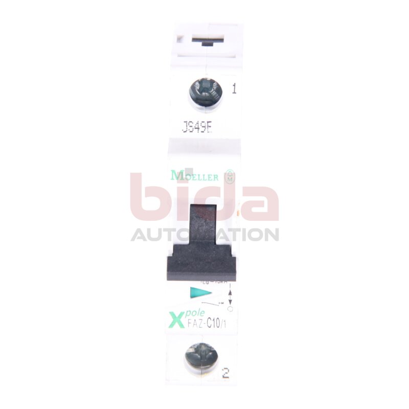 Moeller FAZ-C10/1 Leitungsschutzschalter / Circuit Breaker  277VAC