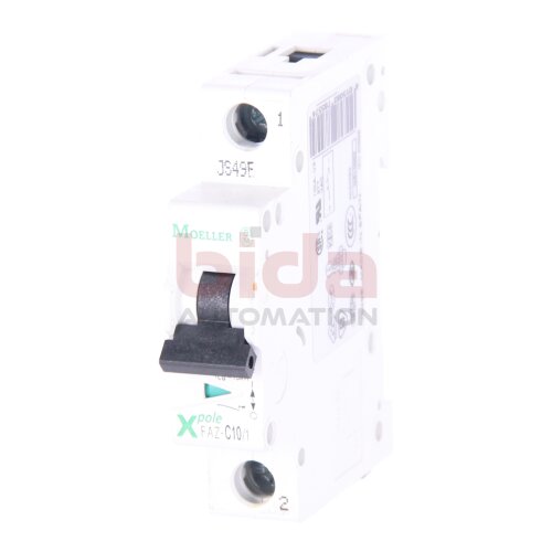 Moeller FAZ-C10/1 Leitungsschutzschalter / Circuit Breaker  277VAC