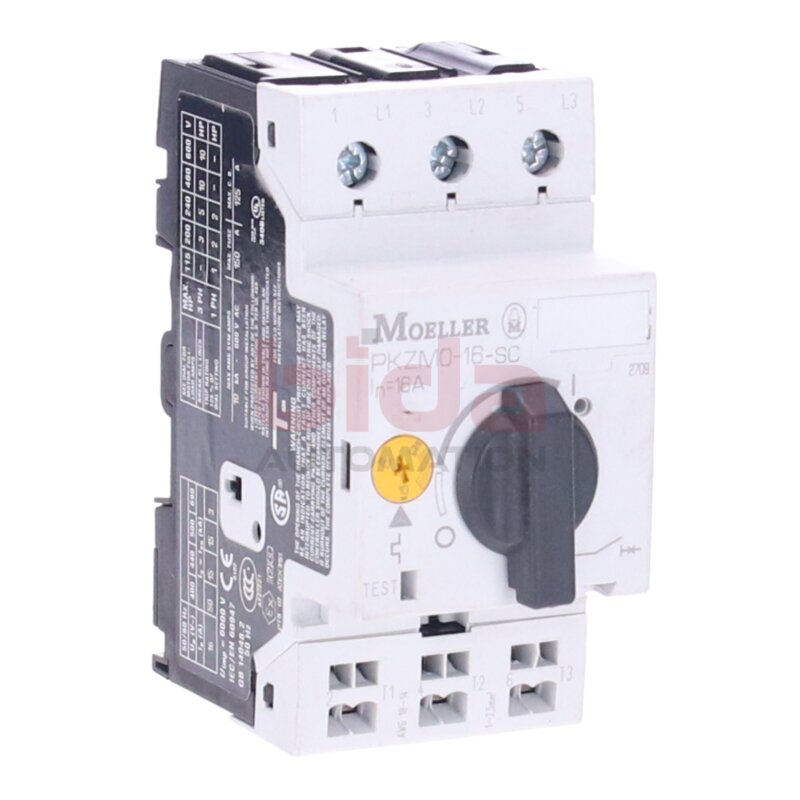 Moeller PKZM0-16-SC Motorschutzschalter / Motor Protection Switch 600V 16A