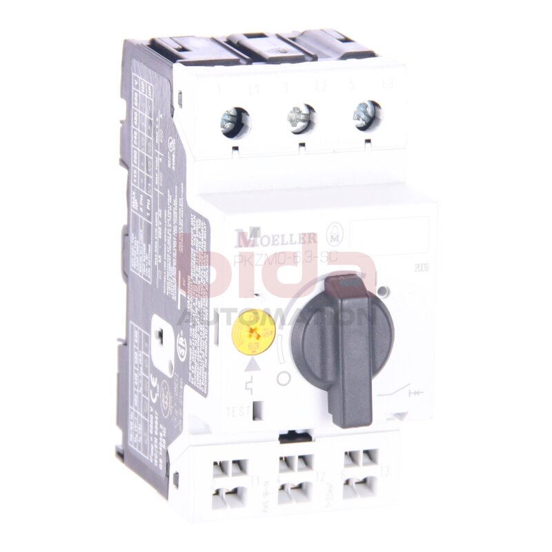 Moeller PKZM0-6,3-SC Motorschutzschalter / Motor Protection Switch 600VAC