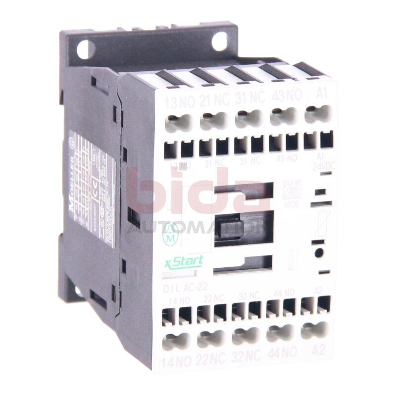 Moeller DIL AC-22 Hilfssch&uuml;tz / Auxiliary Contactor 600V 15A