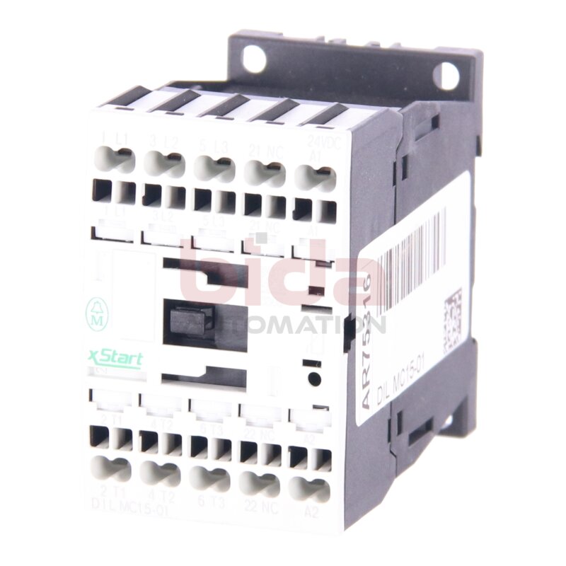 Moeller DIL MC15-01 Leistungssch&uuml;tz / Power Contactor 250VDC 20A
