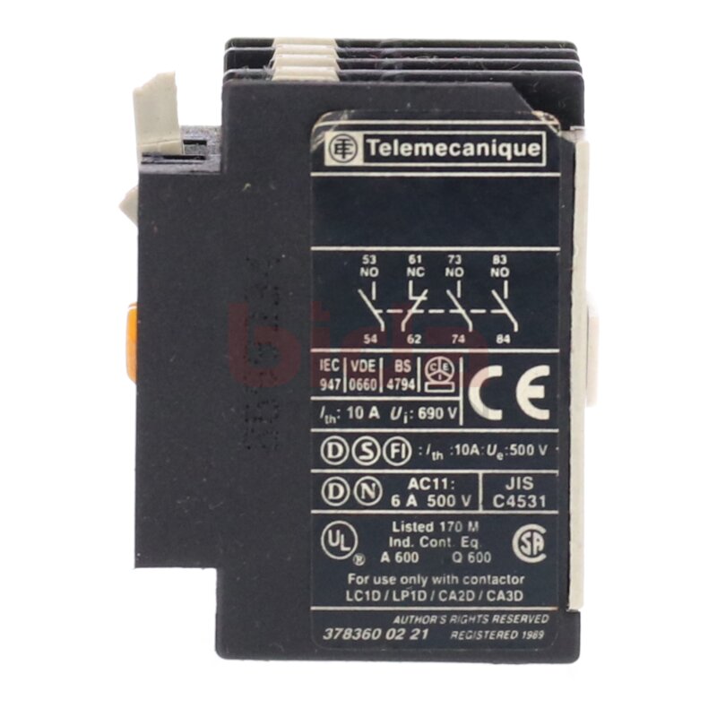 Telemecanique LA1 DN 31 Hilfsschalterblock Auxiliary Switch Block 10A 690V