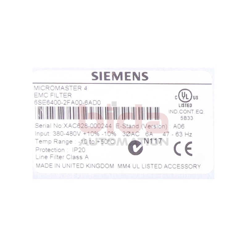 Siemens XAT802-002303