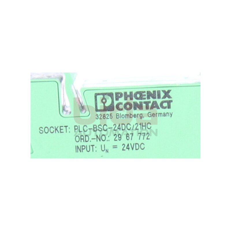 Phoenix PLC-BSC-24DC/21HC Relaisockel / relay socket 24VDC