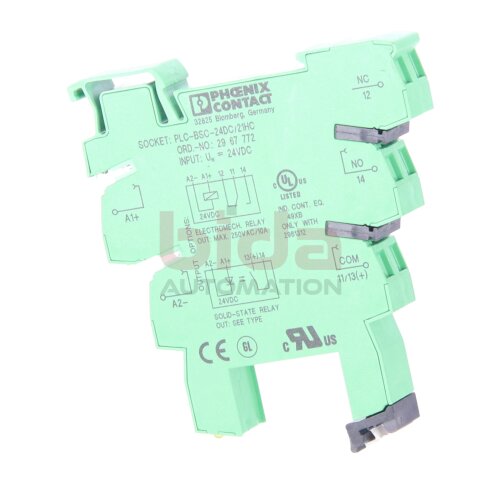 Phoenix PLC-BSC-24DC/21HC Relaisockel / relay socket 24VDC