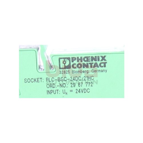 Phoenix PLC-BSC-24DC/21HC Relaisockel / relay socket 24VDC