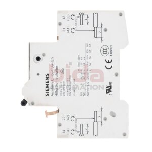 Siemens 5ST3010 AS Hilfsstromschalter Auxiliary Circuit...