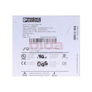 Phoenix Contact QUINT-PS/3AC/24DC/40 (2866802)...