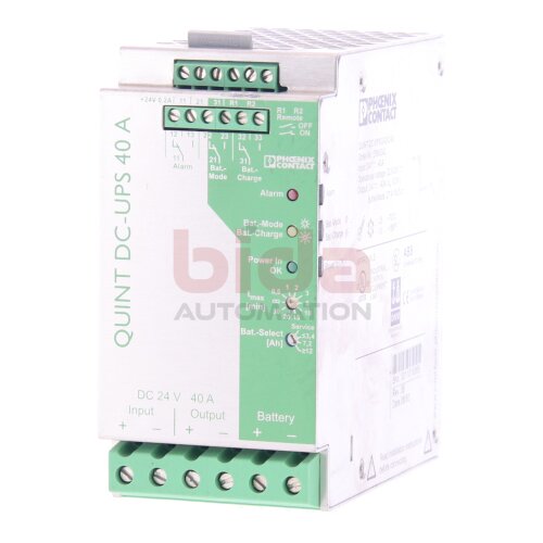 Phoenix QUINT-DC-UPS/24DC/40 Module 24VDC 40A