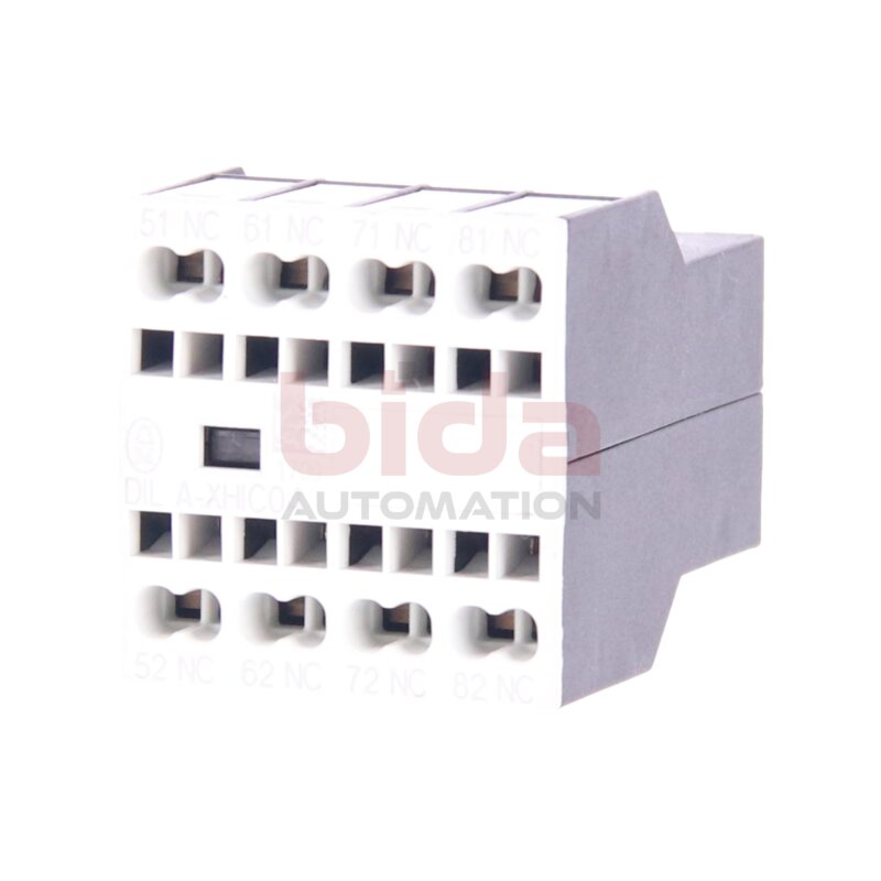 Moeller DIL A-XHIC04 Hilfsschalterblock / Auxiliary Switch Block 600V 10A