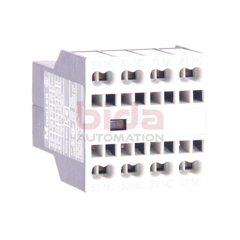 Moeller DIL A-XHIC04 Hilfsschalterblock / Auxiliary Switch Block 600V 10A