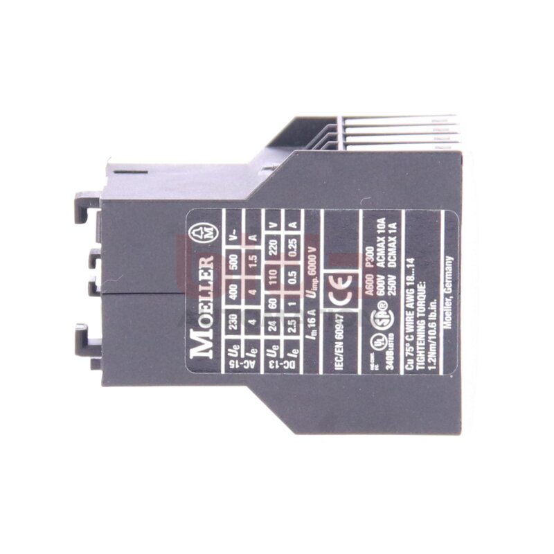 Moeller DIL A-XHIC22 Hilfsschalterblock / Auxiliary Switch Block 600V 10A