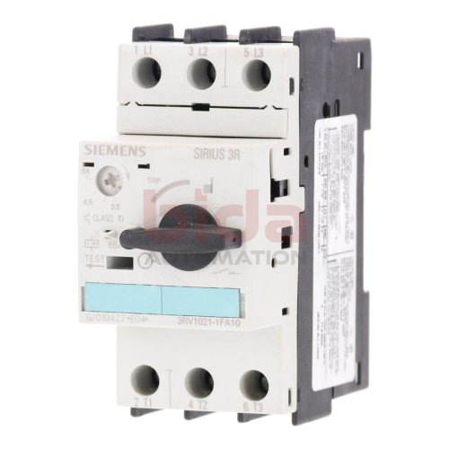 Siemens 3RV1021-1FA10 Leistungsschalter Circuit Breaker 400/690V 32A