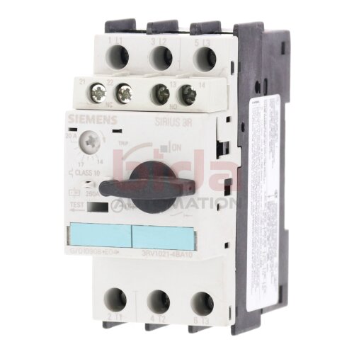 Siemens 3RV1021-4BA10 / 3RV1 021-4BA10 Leistungsschalter Circuit Breaker 400/690V
