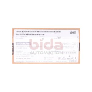 Siemens 6SL3040-1LA00-0AA0 / 6SL3 040-1LA00-0AA0...