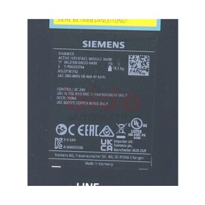 Siemens 6SL3100-0BE23-6AB0 /  6SL3 100-0BE23-6AB0...