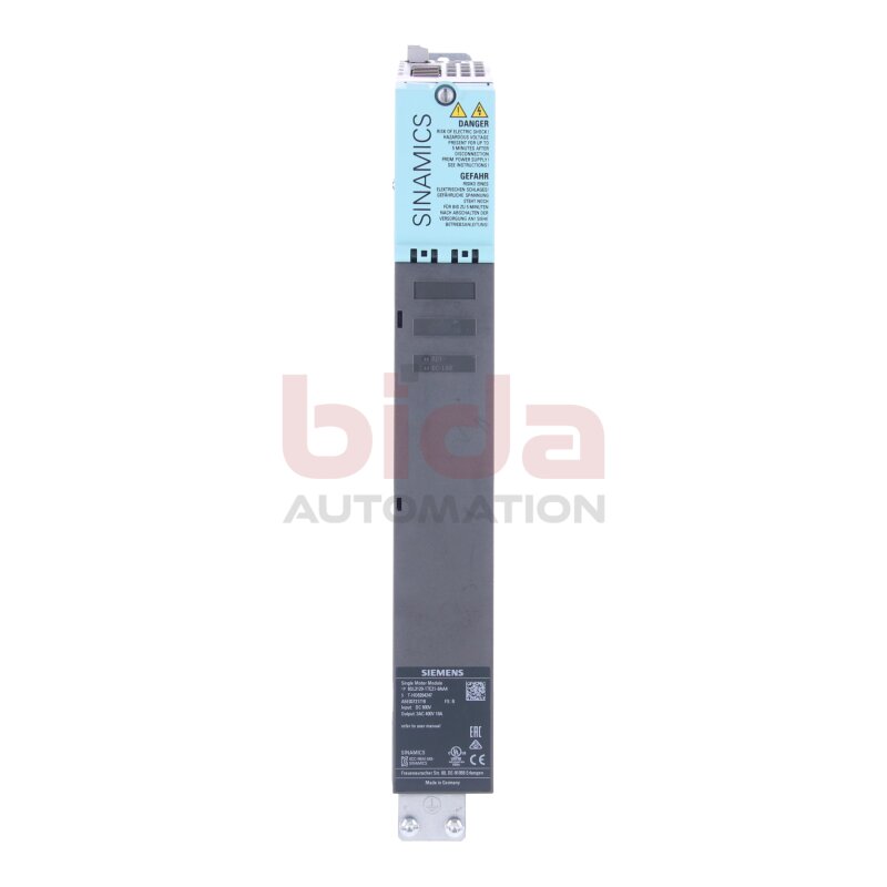 Siemens 6SL3120-1TE21-8AA4 SINAMICS S120 Single Motor-Module 600VDC 400V 18A
