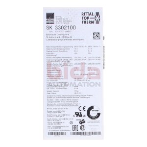 Rittal 3302100 Wandanbau-Kühlgerät /...