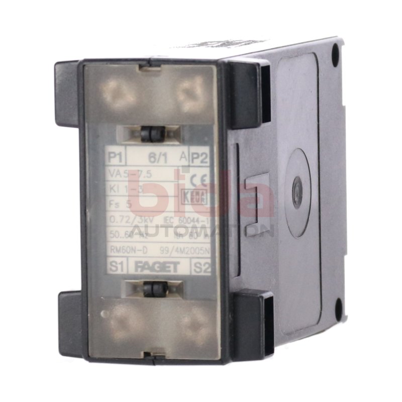 Faget RM60N-D 6/1 VA5-7,5 KL1-3 FS5 Messwandler transducer