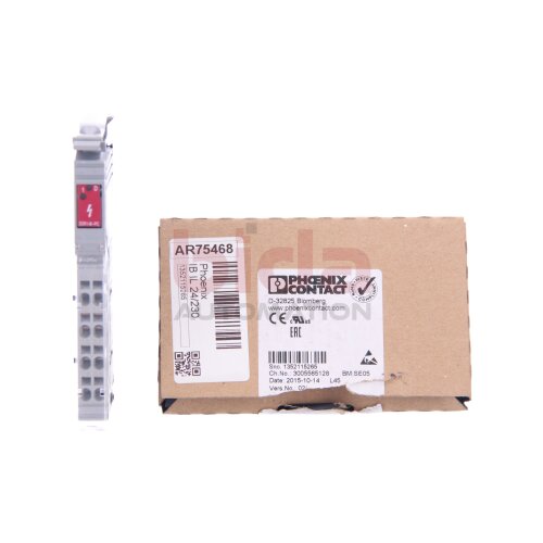 Phoenix IB IL 24/230 DOR1/W-PC-PAC Erweiterungsmodul / Expansion module  24V