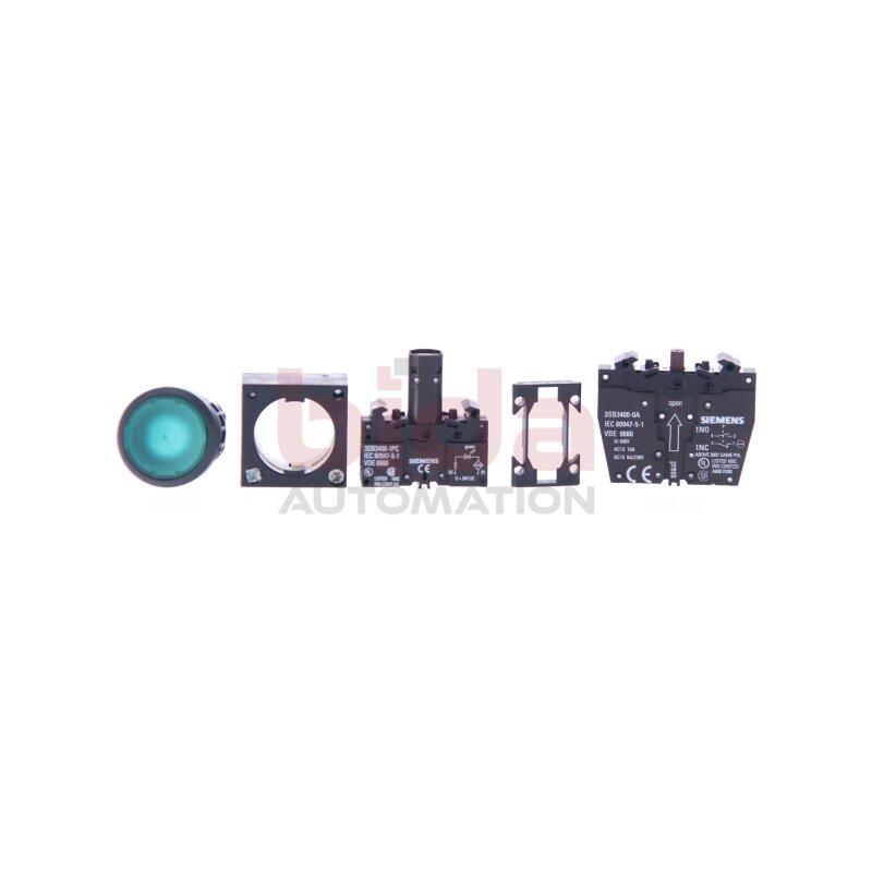 Siemens 3SB3247-0AA41/ 3SB3 247-0AA41 Leuchtdrucktaster / Illuminated pushbutton 24V