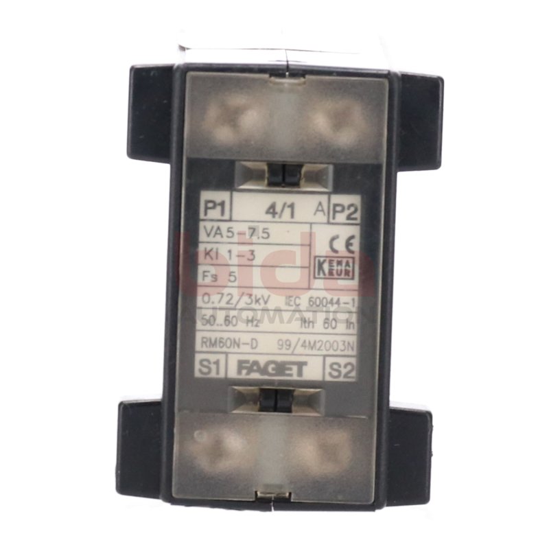 Faget RM60N-D 4/1 VA5-7,5 KL1-3 FS5 Messwandler transducer