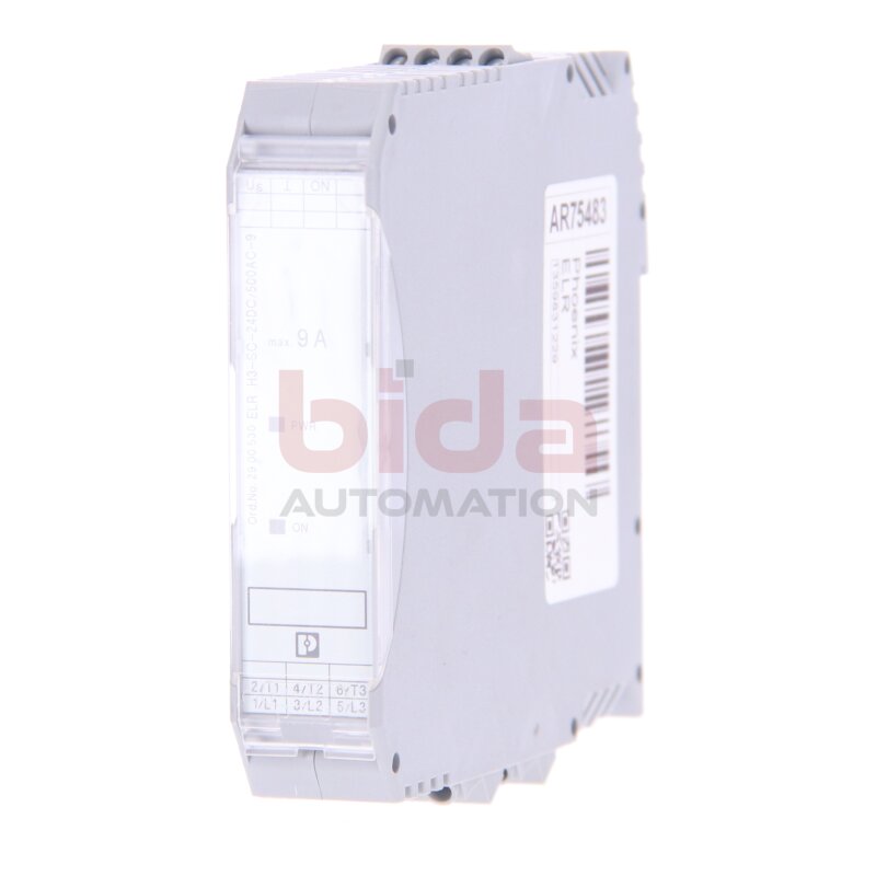 Phoenix ELR H3-SC-24DC/500AC-9 Motorstarter / Motor starter 24V