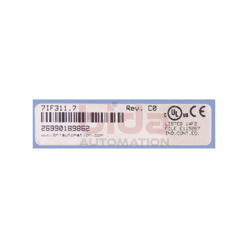 B&amp;R 71F311.7 Schnittstellenmodul / Interface modules