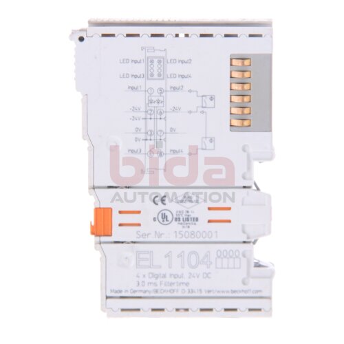 Beckhoff EL1104 Digitaleingabe / Digital Input 24V