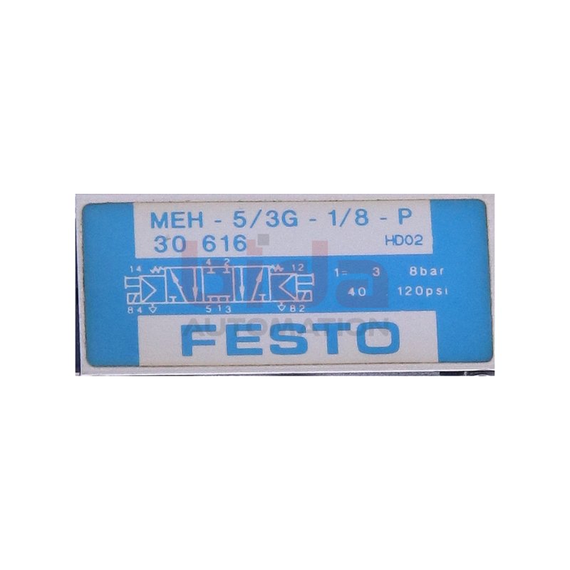 Festo MEH-5/3G-1/8-P (30616) Magnetentil / Solenoid valve 3-8bar
