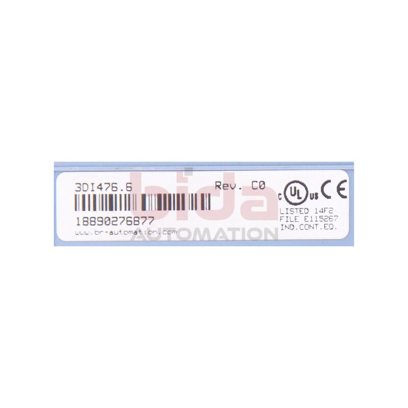 B&amp;R 3DI476.6 Digitales Eingangsmodul / Digital Input Module