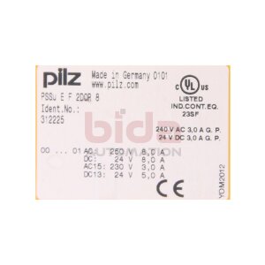 Pilz PSSu E F 2DOR 8 (312225) Elektronikmodul 24VDC