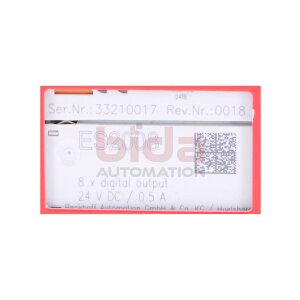 Beckhoff ES2008 EtherCAT-Klemme / Clamp 24VDC