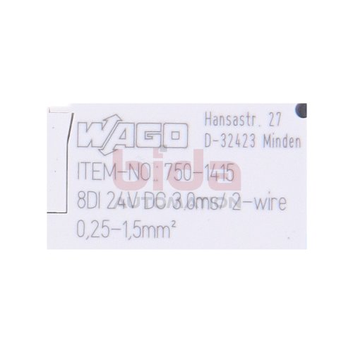 Wago 750-1415 8-Kanal-Digitaleingang / 8-channel digital input 24V