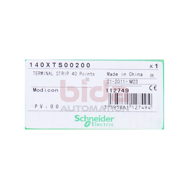 Schneider Electric 140XTS00200 Schraubanschlussblock  / Screw connection block