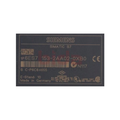 Siemens 6ES7153-2AA02-0XB0 / 6ES7 153-2AA02-0XB0 SIMATIC DP, ANSCHALTUNG ET 200M