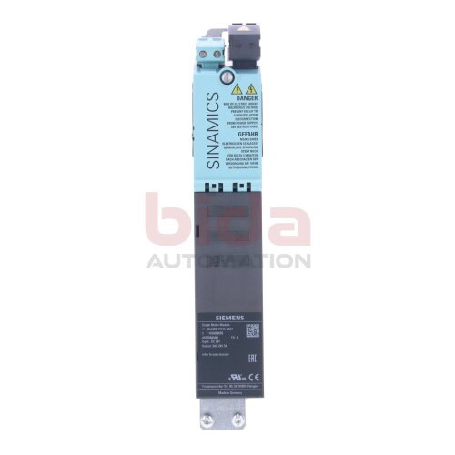 Siemens 6SL3420-1TE15-0AX1 / 6SL3 420-1TE15-0AX1 SINAMICS S120 Single Motor-Module 60VDC 40V 5A