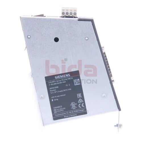 Siemens 6SL3055-0AA00-5AA3 / 6SL3 055-0AA00-5AA3 SINAMICS S120 Sensor Module SMC10