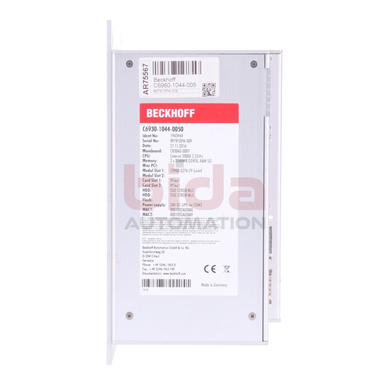 Beckhoff C6930-1044-0050 Industrie PC 24V
