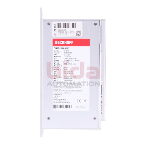 Beckhoff C6930-1044-0050 Industrie PC 24V
